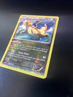 Dragonite Reverse Holo Rare 51/108 2015 XY Roaring Skies 51/108 Pokemon Card - Image 2