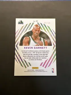 Kevin Garnett - 2023-24 Panini Phoenix #22 Mystique gold Prizm #d /10 - Image 2