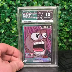 One Piece - Perona - OP06-021 - Base Set Shop Promo - Japanese - Ace 10 - Image 1