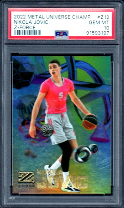 Nikola Jovic (Jovic) 2020 PSA 10 Z-Force #Z12 - Image 1