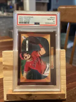 2024 Bowman 1955 Anime Mike Trout PSA 10 Los Angeles Angels #BA3 - Image 1