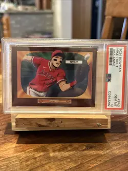 2024 Bowman 1955 Anime Mike Trout PSA 10 Los Angeles Angels #BA3 - Image 3