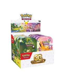 Pokemon TCG: 30th Celebration Mini Tins (10-Pack) 🎗⬛ - Please read description - Image 1