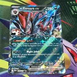 Pokemon TCG Zoroark Ex Play Stamp journey together 098/159 - Image 1