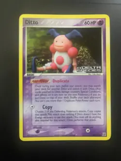 Ditto Mr. Mime 38/113 Reverse Holo Stamped EX Delta Species Pokemon Card NM - Image 1