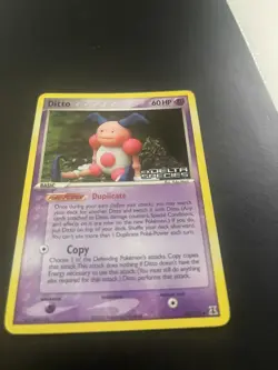 Ditto Mr. Mime 38/113 Reverse Holo Stamped EX Delta Species Pokemon Card NM - Image 2