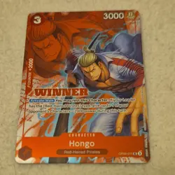 One Piece TCG HONGO Alt Art Foil Winner Promo Card OP09-011 English Edition - Image 1