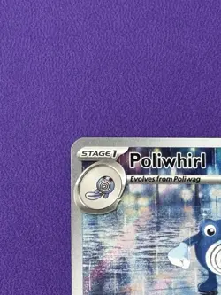 Pokemon TCG Poliwhirl 176/165 Scarlet and Violet 151 Illustration Rare - Image 4