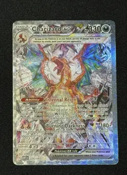 Charizard ex 223/197 Special Illustration Rare Obsidian Flames Pokemon Near Mint - Image 1
