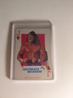 Wwf Ultimate Warrior Playing Card - Image 1