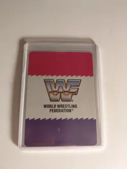 Wwf Ultimate Warrior Playing Card - Image 2