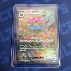 Pokemon Venusaur EX Scarlet & Violet 151 Illustration Rare 198/165 NM Condition - Image 1