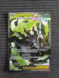 Pokemon Mega Darkrai Ex 101/084 Full Art Ultra Rare Pitch Black - Image 1