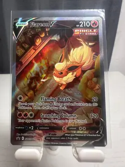 Flareon V SWSH179 SWSH: Sword & Shield Promo Cards Holo - Image 1