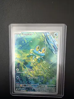Pokemon TCG Froakie 088/086 Chaos Rising Illustration Rare Near Mint - Image 1