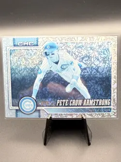 2026 Topps Chrome Pete Crow Armstrong Frozenfractor -3/0!!! Super Rare!!! 🥶 - Image 1
