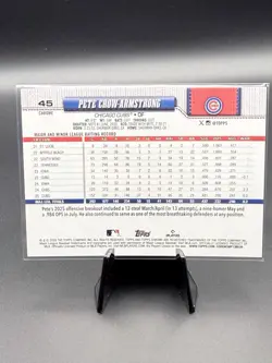 2026 Topps Chrome Pete Crow Armstrong Frozenfractor -3/0!!! Super Rare!!! 🥶 - Image 2