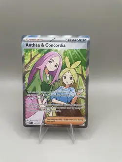 Pokemon TCG Anthea & Concordia 254/217 Trainer Art Card Mint Condition AH - Image 1