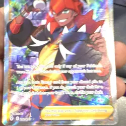 Pokemon TCG Raihan 202/196 Lost Origin Full Art Holo Ultra Rare Trainer - Image 3