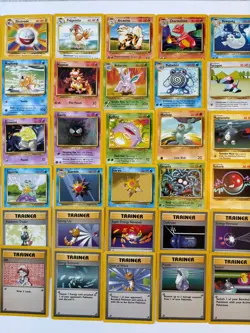 NM/LP COMPLETE Non-Holo #17-102 Base Set Unlimited 1999 Vintage WoTC C/U/R/T - Image 3
