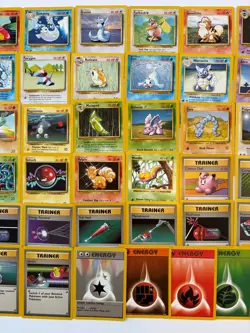 NM/LP COMPLETE Non-Holo #17-102 Base Set Unlimited 1999 Vintage WoTC C/U/R/T - Image 4