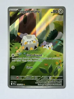 Togedemaru Illustration Rare 104/094 Phantasmal Flames Full Art Holo Pokemon TCG - Image 1