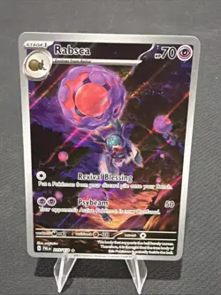 Rabsca 215/193 Illustration Rare Pokemon Paldea Evolved NM - Image 1
