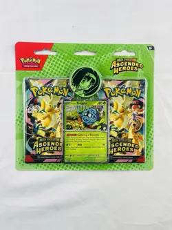 Pokemon TCG Ascended Heroes Erika's Tangela 2-Pack Blister BRAND NEW SEALED - Image 1