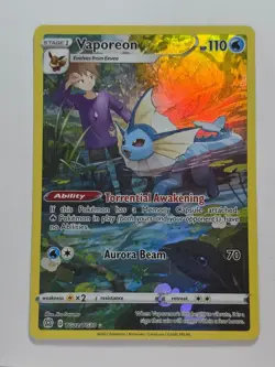 VAPOREON TG02/TG30 HOLO BRILLIANT STARS TRAINER GALLERY NM/M POKEMON - Image 1