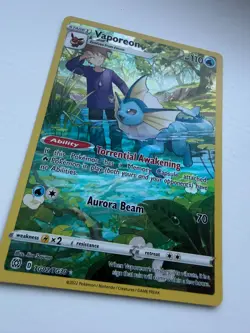 Pokemon - Vaporeon TG02/TG30 - Brilliant Stars Trainer Gallery 2022 - NM/M - Image 2