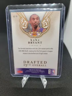 2008-09 Fleer Hot Prospects - Cream of the Crop Kobe Bryant #CC-15 - Image 2
