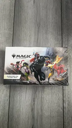 Magic The Gathering Marvel Superheroes Play Booster Box. - Image 1