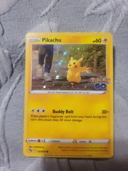 PIKACHU (COSMOS HOLO) 027/078 PROMO MISCELLANEOUS CARDS & PRODUCTS POKEMON LP - Image 1