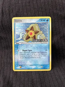 Pokemon TCG Staryu Holo Deoxys 77/107 - Image 1