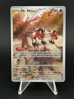 Mr. Mime 179/165 Sv: Scarlet & Violet 151 Holo Pokemon Near Mint - Image 1