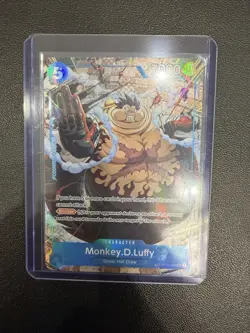 One Piece Monkey D. Luffy Treasure Rare OP13 Carrying on His Will OP11-058 - Image 1