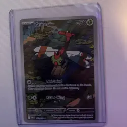Pokemon TCG Yanma 183/182 Sv10 Destined Rivals Illustration Rare Holo - Image 1