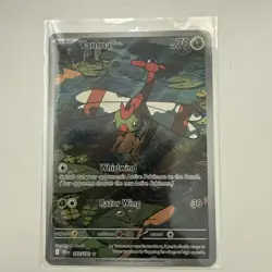 Yanma 183/182 Illustration Rare Destined Rivals Full Art Pokemon TCG Near Mint - Image 1