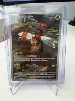 Yanma 183/182 Full Art Illustration Rare Pokemon TCG Destined Rivals - Image 1