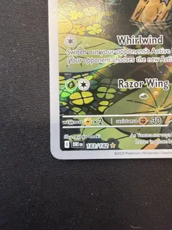 Pokemon TCG Yanma 183/182 Destined Rivals Illustration Rare Pack Fresh - Image 4