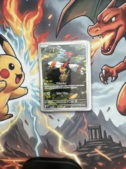 Pokemon TCG Yanma 183/182 Destined Rivals Illustration Rare Pack Fresh - Image 1