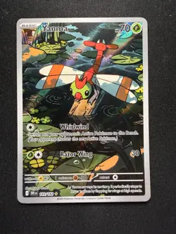 Pokemon TCG Yanma 183/182 Illustration Rare – Destined Rivals – NM - Image 2