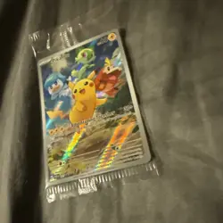 Pikachu SVP 027 [SEALED] Paldea Evolved Black Star Promo Full Art Pokemon NM/M - Image 2