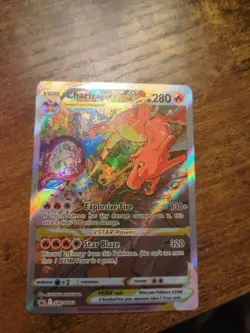 Pokemon TCG Charizard VSTAR SWSH262 Holo Black Star Promo - Image 1
