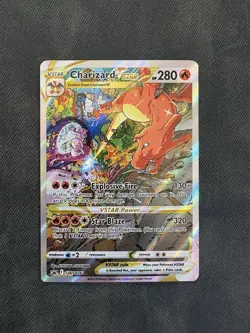 Pokemon TCG Charizard VSTAR SWSH262 Black Star Promo Holo Card NM-Mint Condition - Image 1