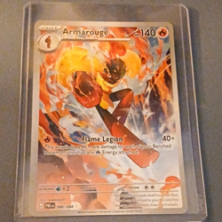 Pokemon TCG Armarouge 086/084 Paldea Evolved Full Art Holo Illustration Rare - Image 1