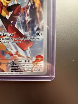 Pokemon TCG Armarouge 086/084 Pitch Black Illustration Rare Full Art Holo - Image 3
