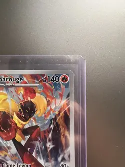 Pokemon TCG Armarouge 086/084 Pitch Black Illustration Rare Full Art Holo - Image 5