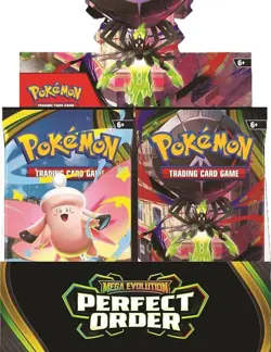 Pokemon Pokemon TCG: Mega Evolution Perfect Order Sealed Booster Box - Image 1