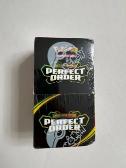 Pokemon TCG Perfect Order Sealed Half Booster Box 18 Packs - Image 1